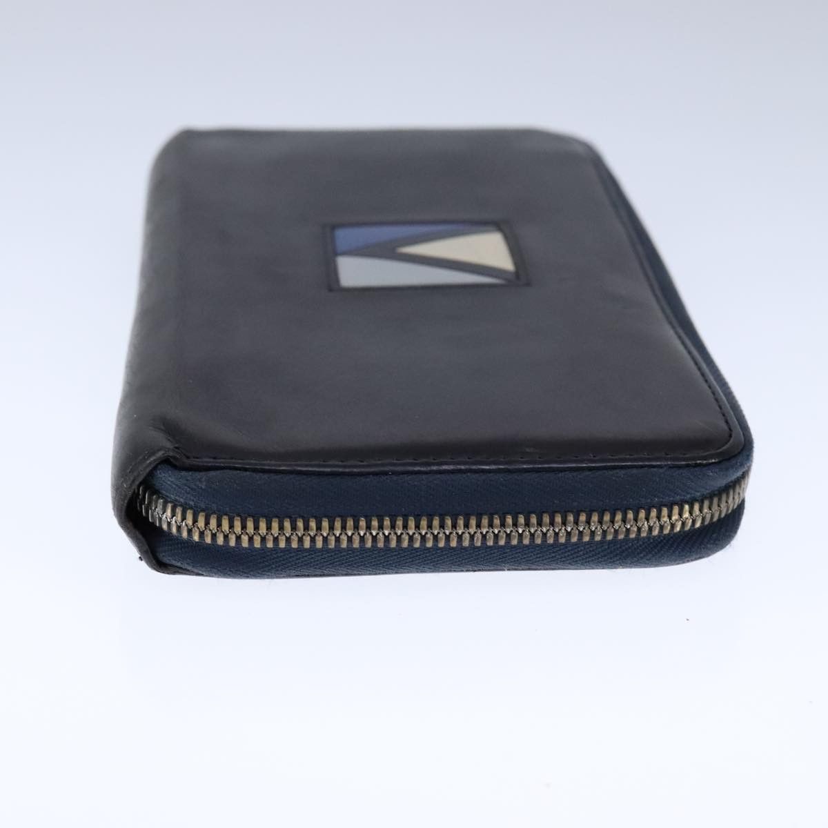 Louis Vuitton Zippy Organizer Navy Leather Wallet (Pre-Owned) Size ONE SIZE - 4 Thumbnail