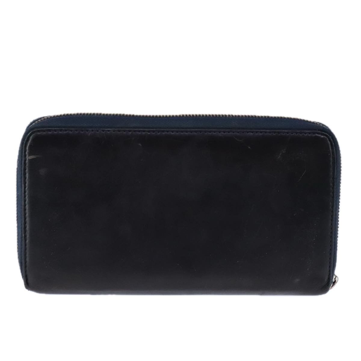 Louis Vuitton Zippy Organizer Navy Leather Wallet (Pre-Owned) Size ONE SIZE - 2 Thumbnail