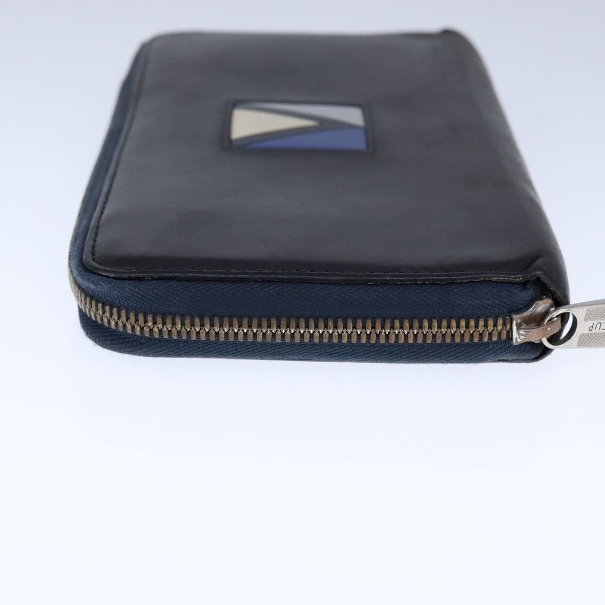 Louis Vuitton Zippy Organizer Navy Leather Wallet (Pre-Owned) Size ONE SIZE - 3 Thumbnail