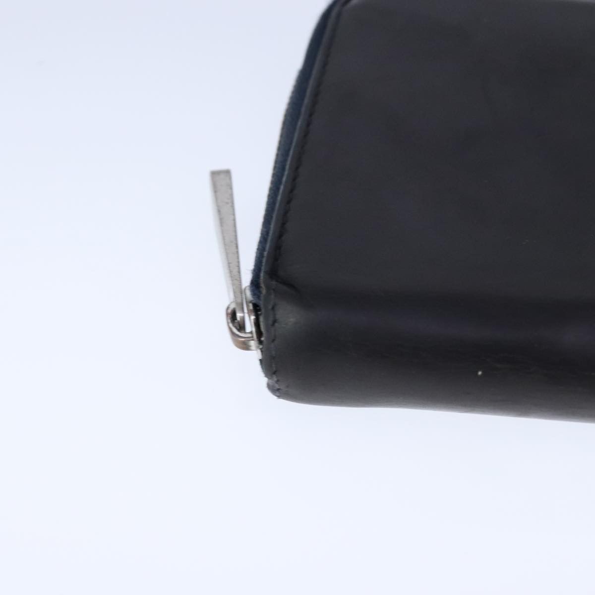 Louis Vuitton Zippy Organizer Navy Leather Wallet (Pre-Owned) Size ONE SIZE - 5 Thumbnail