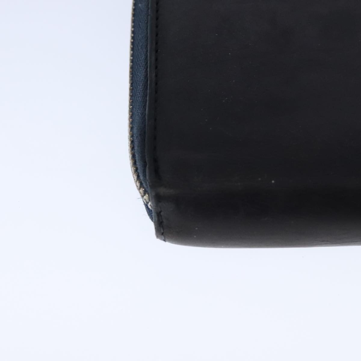 Louis Vuitton Zippy Organizer Navy Leather Wallet (Pre-Owned) Size ONE SIZE - 7 Thumbnail