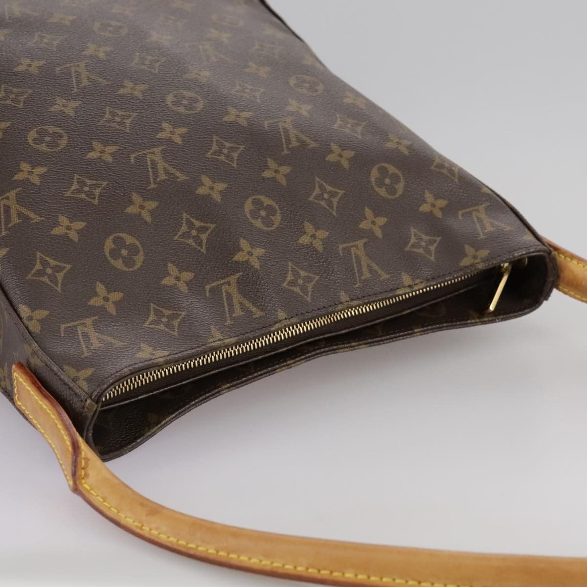 Louis Vuitton Looping Gm Brown Canvas Shoulder Bag (Pre-Owned) Size ONE SIZE - 18 Thumbnail
