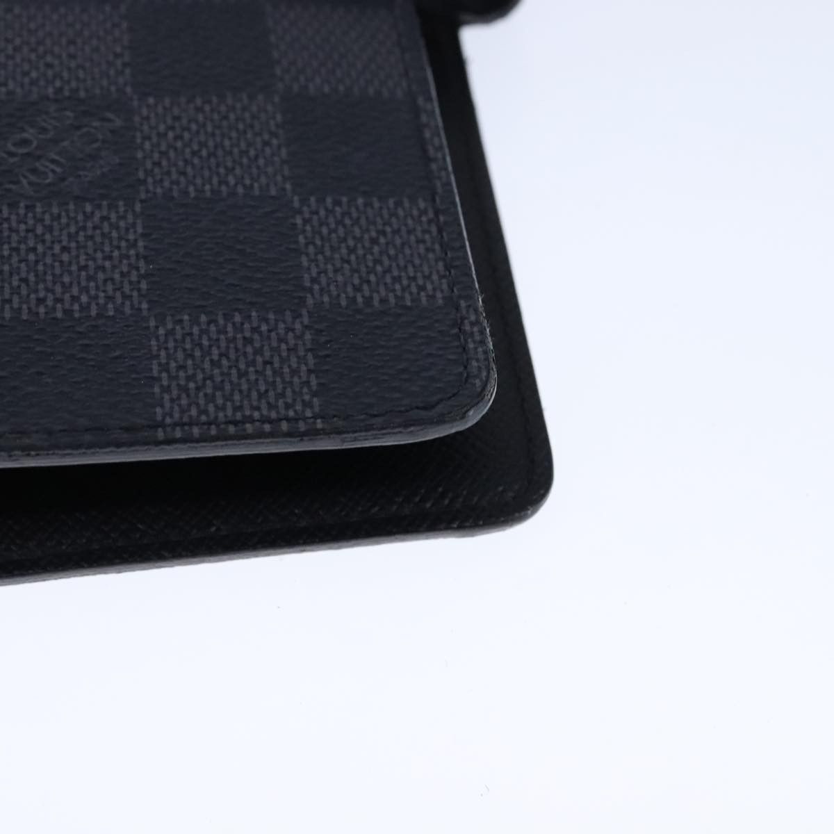 Louis Vuitton Agenda Mm Black Canvas Wallet (Pre-Owned) Size ONE SIZE - 6 Thumbnail