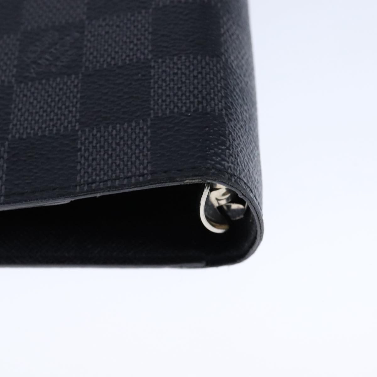 Louis Vuitton Agenda Mm Black Canvas Wallet (Pre-Owned) Size ONE SIZE - 8 Thumbnail