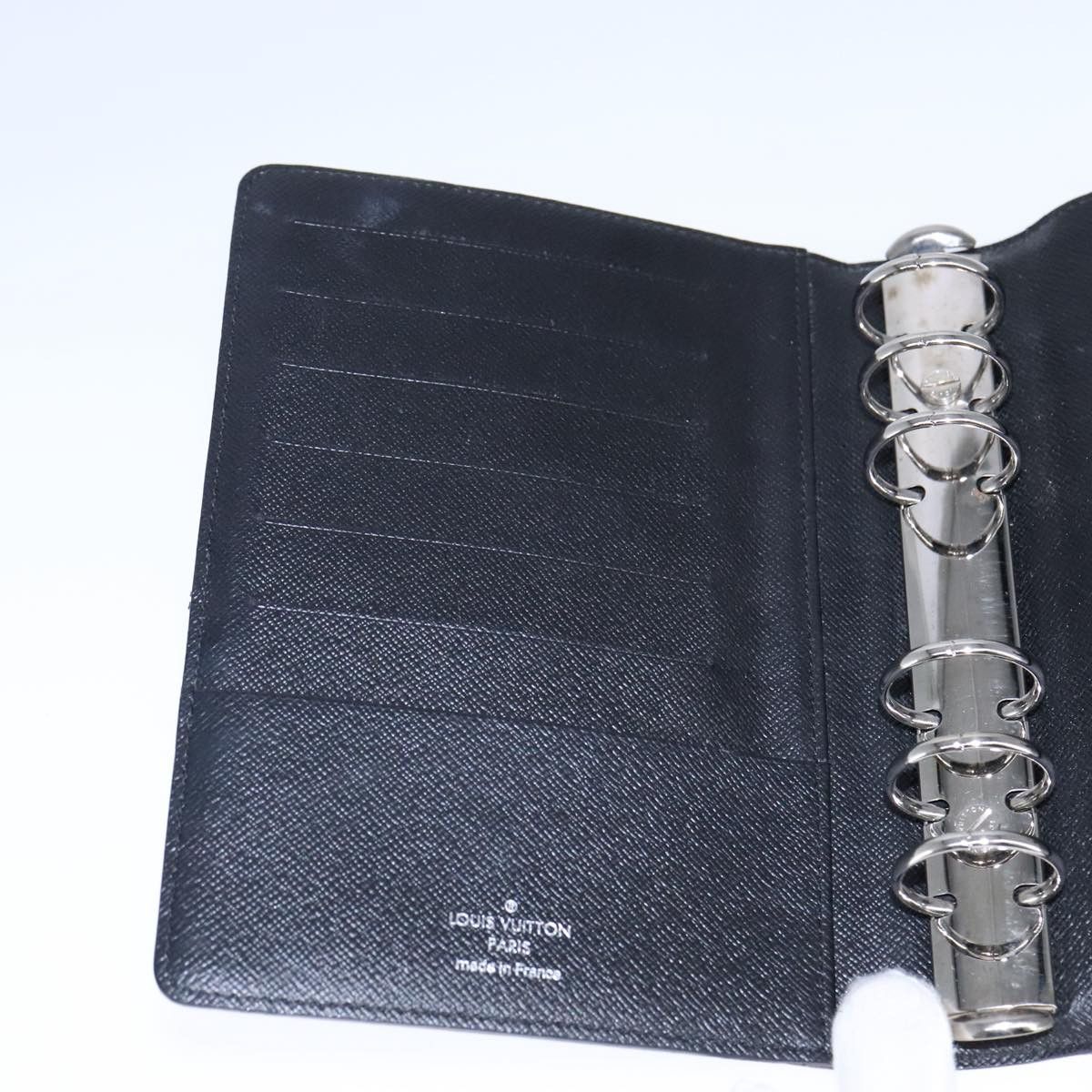 Louis Vuitton Agenda Mm Black Canvas Wallet (Pre-Owned) Size ONE SIZE - 16 Thumbnail