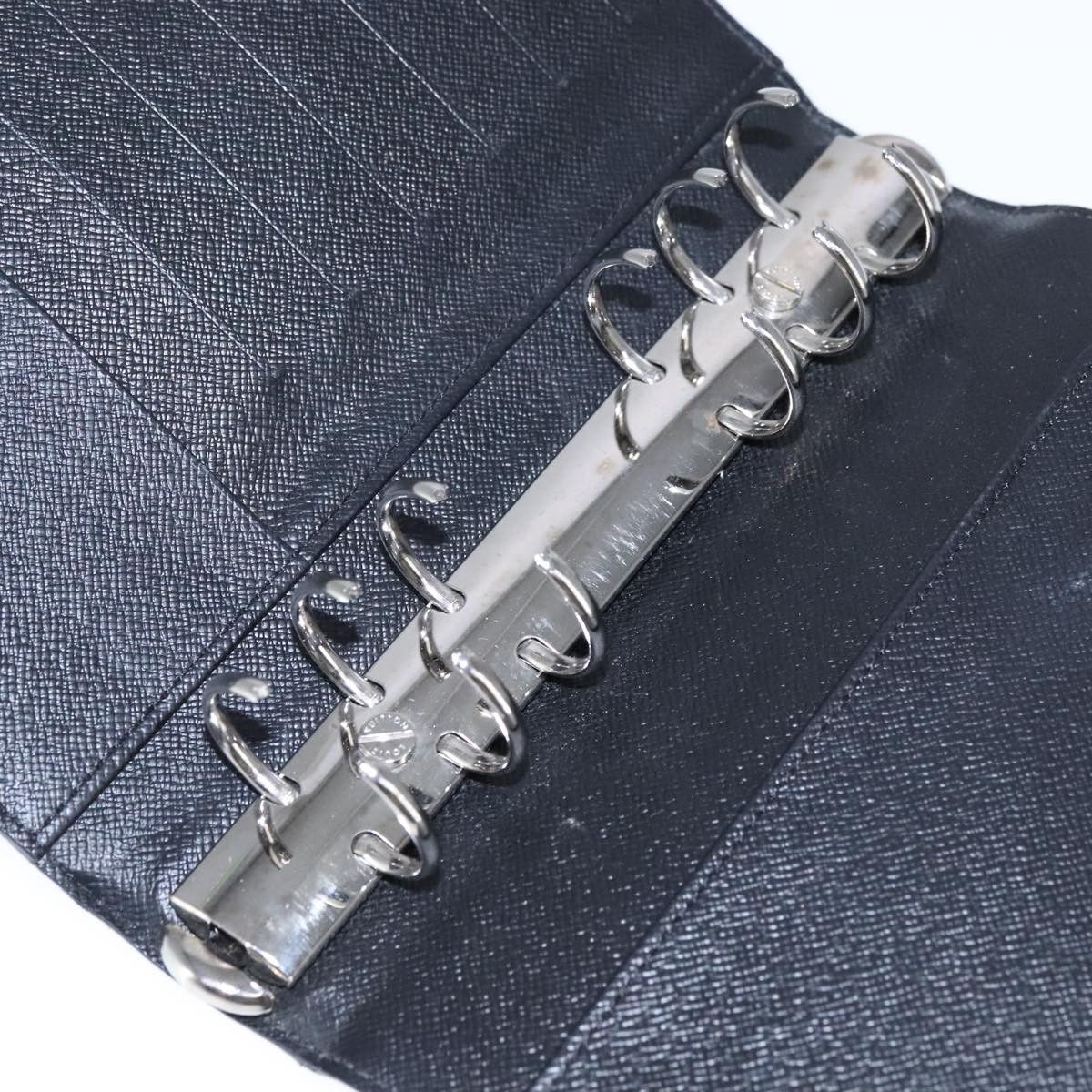 Louis Vuitton Agenda Mm Black Canvas Wallet (Pre-Owned) Size ONE SIZE - 19 Thumbnail