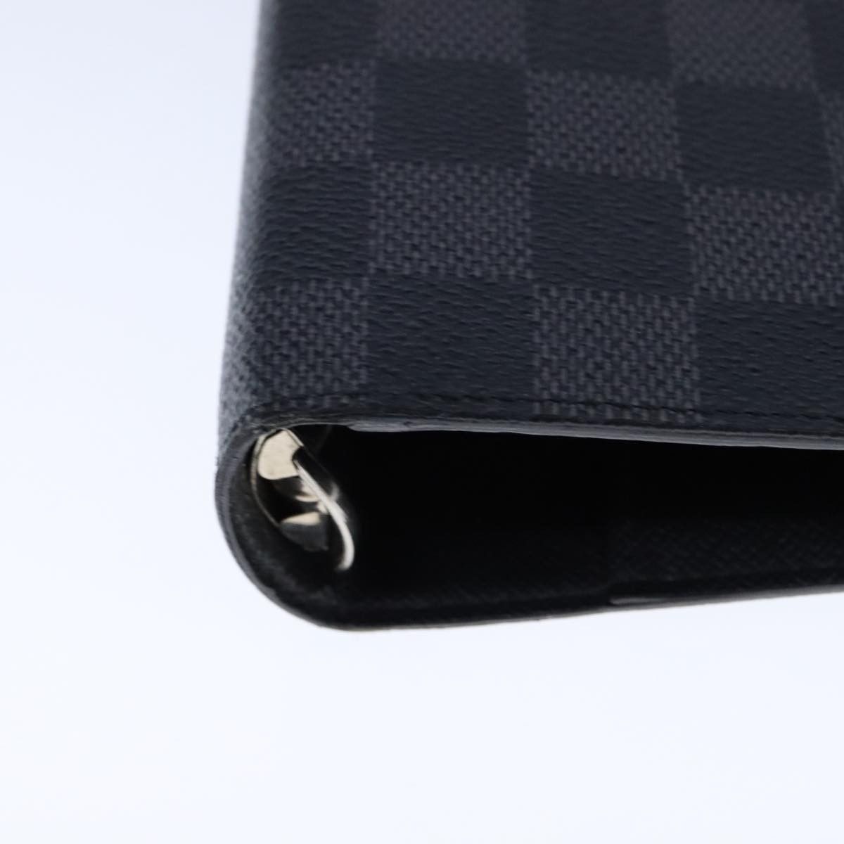 Louis Vuitton Agenda Mm Black Canvas Wallet (Pre-Owned) Size ONE SIZE - 5 Thumbnail