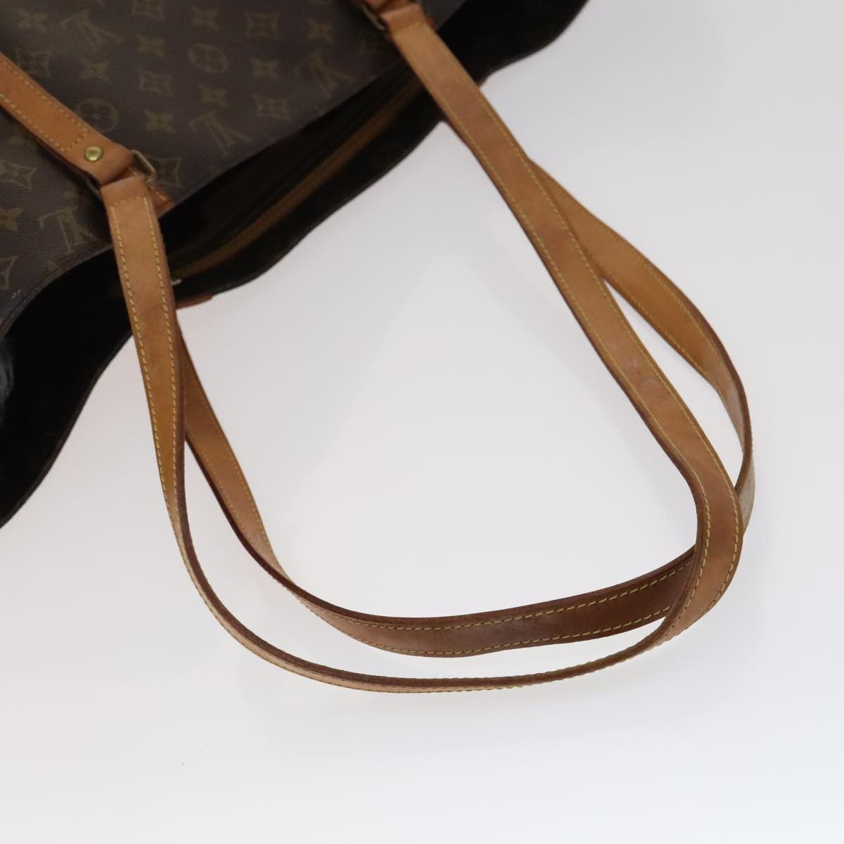 Louis Vuitton Shopping Brown Canvas Tote Bag (Pre-Owned) Size ONE SIZE - 5 Thumbnail