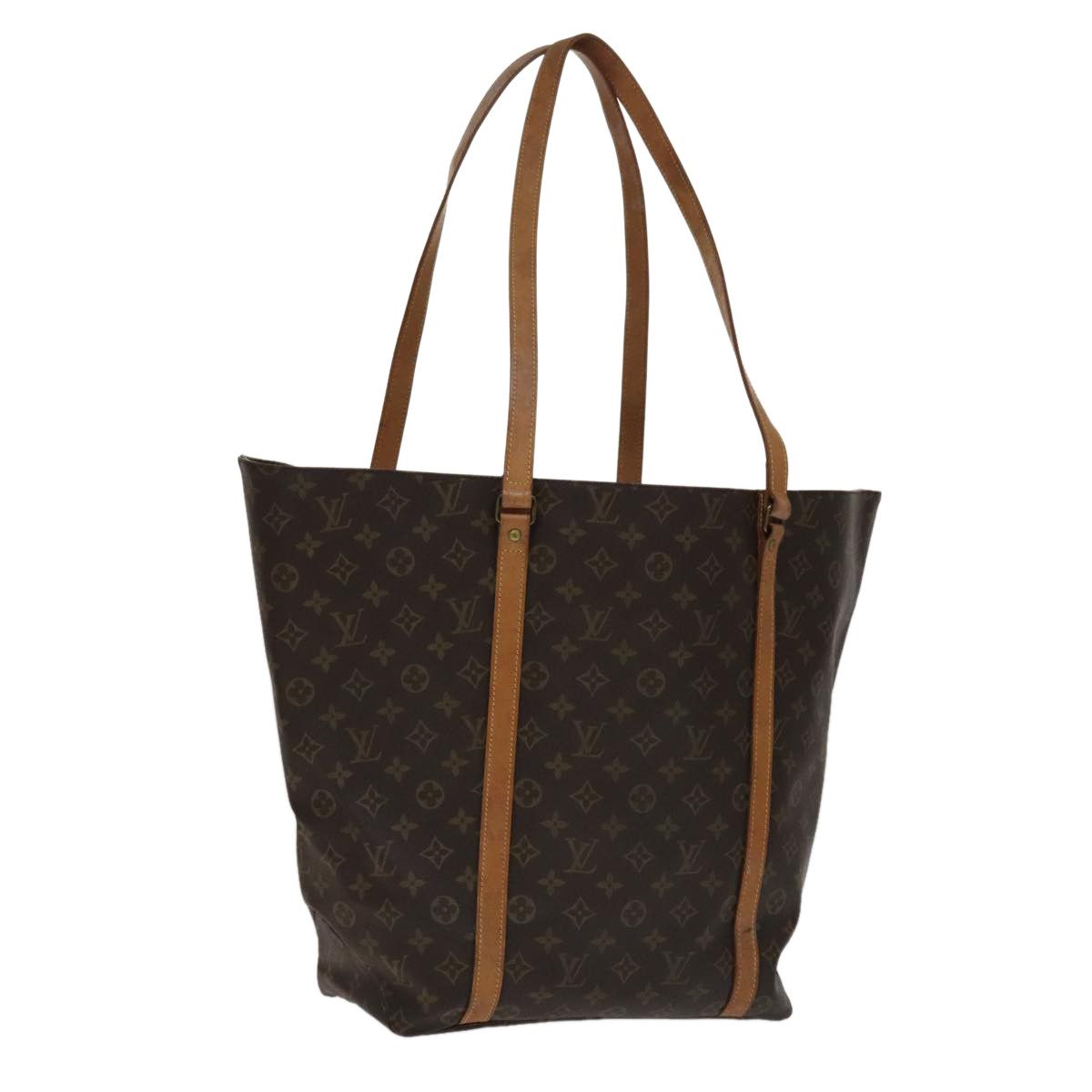 Louis Vuitton Shopping Brown Canvas Tote Bag (Pre-Owned) Size ONE SIZE - 16 Thumbnail