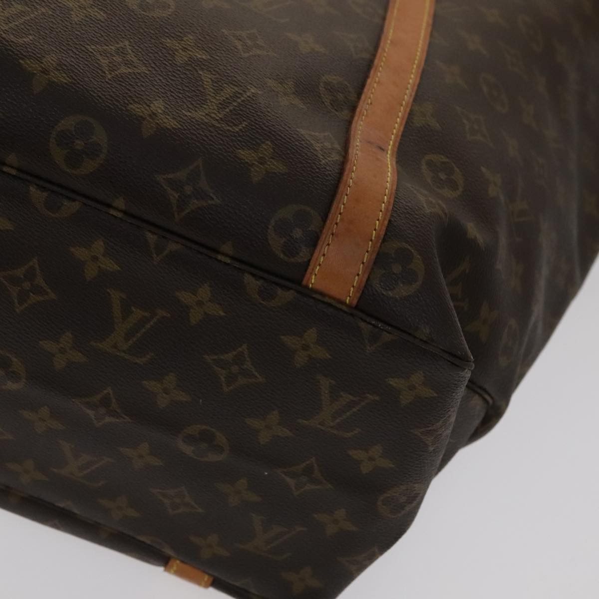 Louis Vuitton Shopping Brown Canvas Tote Bag (Pre-Owned) Size ONE SIZE - 7 Thumbnail
