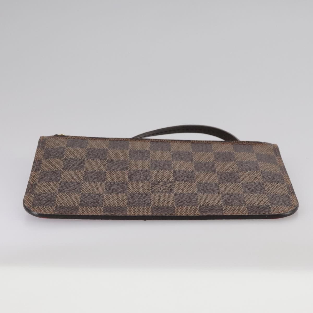 Louis Vuitton Neverfull Pouch Brown Canvas Clutch Bag (Pre-Owned) Size ONE SIZE - 15 Thumbnail