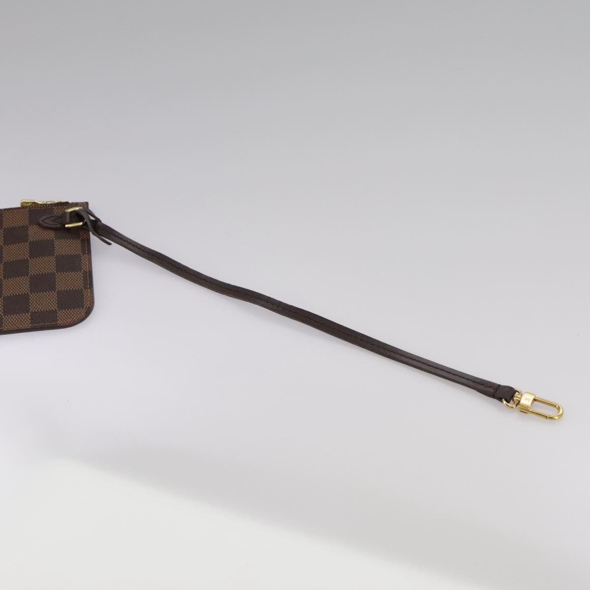 Louis Vuitton Neverfull Pouch Brown Canvas Clutch Bag (Pre-Owned) Size ONE SIZE - 16 Thumbnail