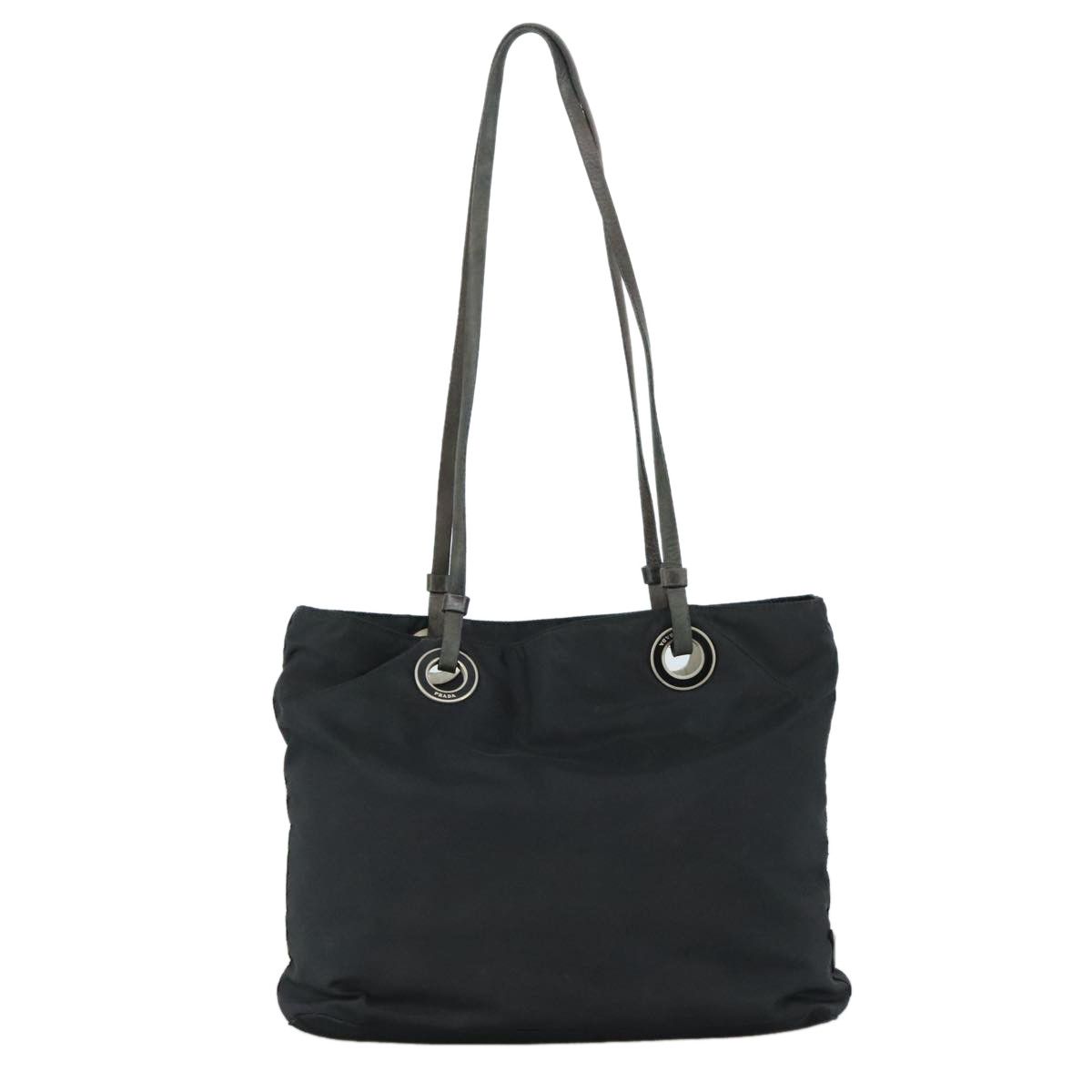 Prada Re-Nylon Black Synthetic Tote Bag (Pre-Owned) Size ONE SIZE - 2 Thumbnail