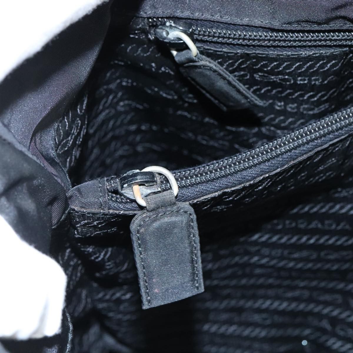 Prada Re-Nylon Black Synthetic Tote Bag (Pre-Owned) Size ONE SIZE - 11 Thumbnail