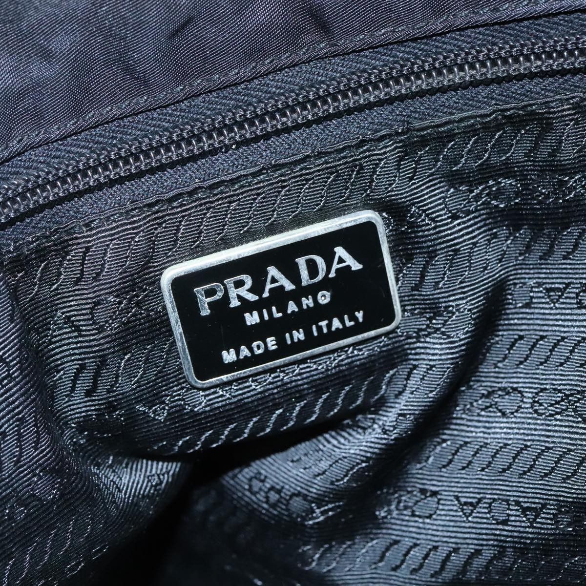 Prada Re-Nylon Black Synthetic Tote Bag (Pre-Owned) Size ONE SIZE - 13 Thumbnail