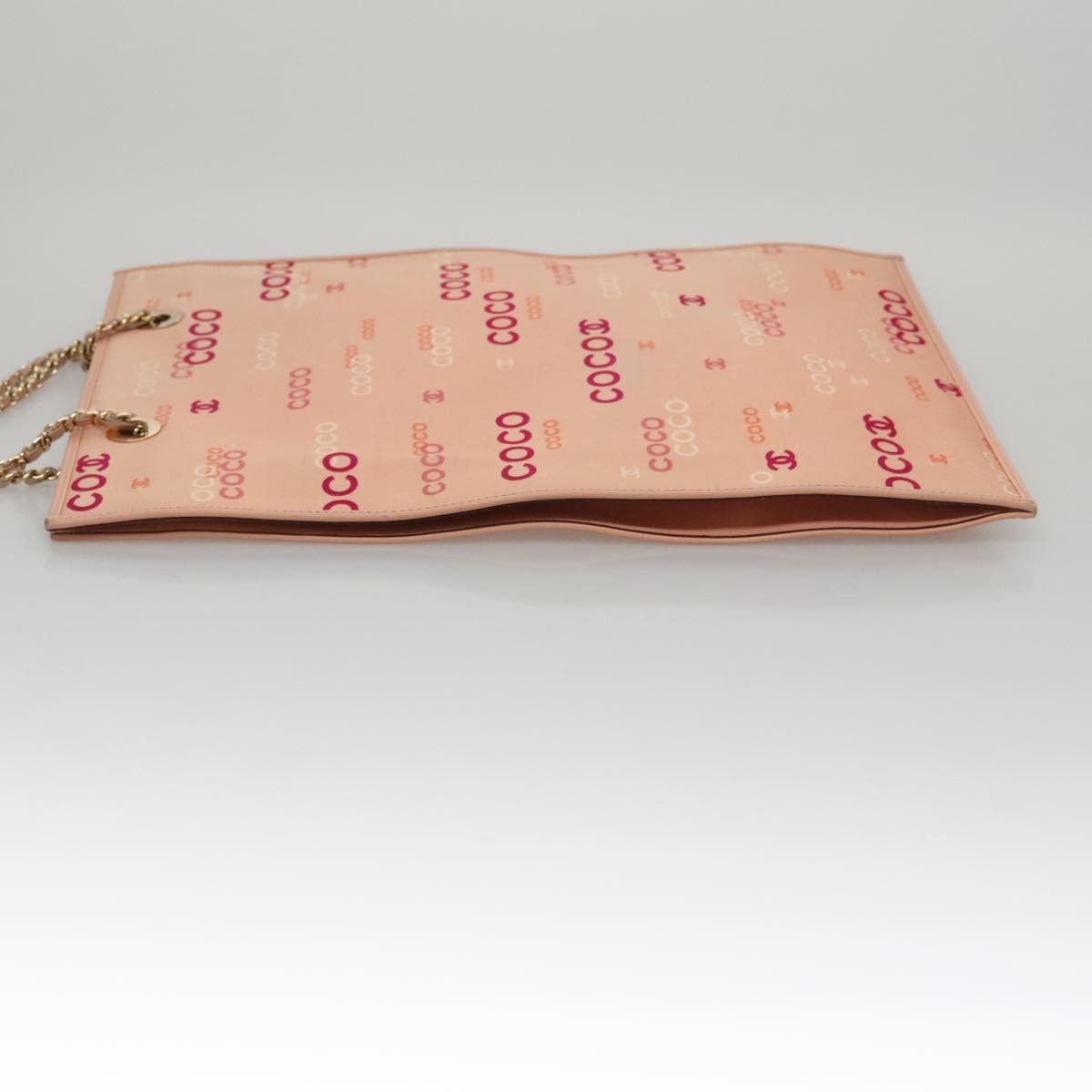 Chanel Coco Mark Pink Canvas Tote Bag (Pre-Owned) Size ONE SIZE - 4 Thumbnail
