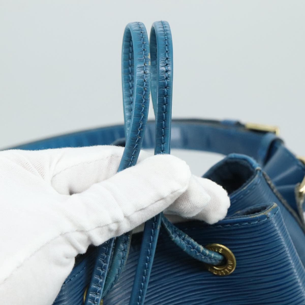 Louis Vuitton Noé Blue Leather Shoulder Bag (Pre-Owned) Size ONE SIZE - 14 Thumbnail