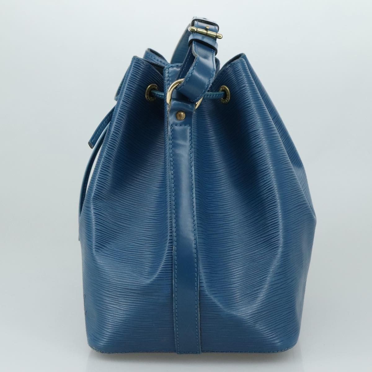 Louis Vuitton Noé Blue Leather Shoulder Bag (Pre-Owned) Size ONE SIZE - 4 Thumbnail