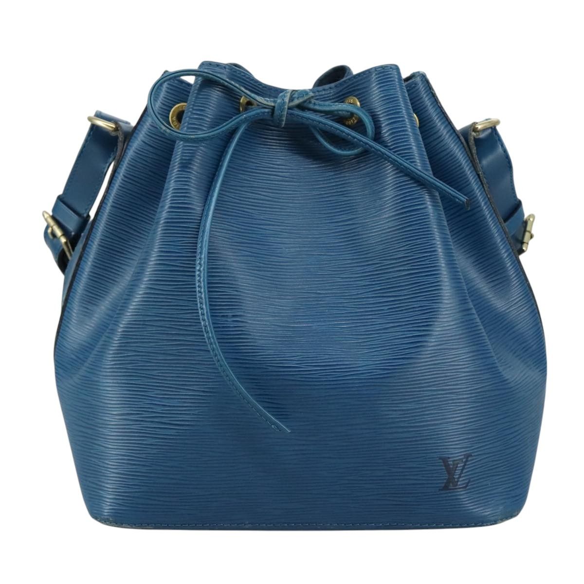 Louis Vuitton Noé Blue Leather Shoulder Bag (Pre-Owned) Size ONE SIZE - 12 Thumbnail
