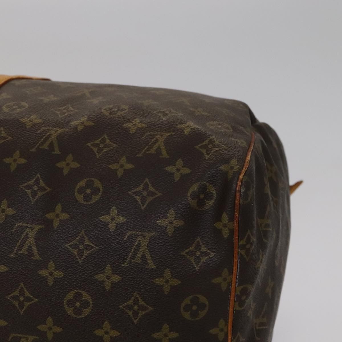 Louis Vuitton Keepall 60 Brown Canvas Travel Bag (Pre-Owned) Size ONE SIZE - 9 Thumbnail