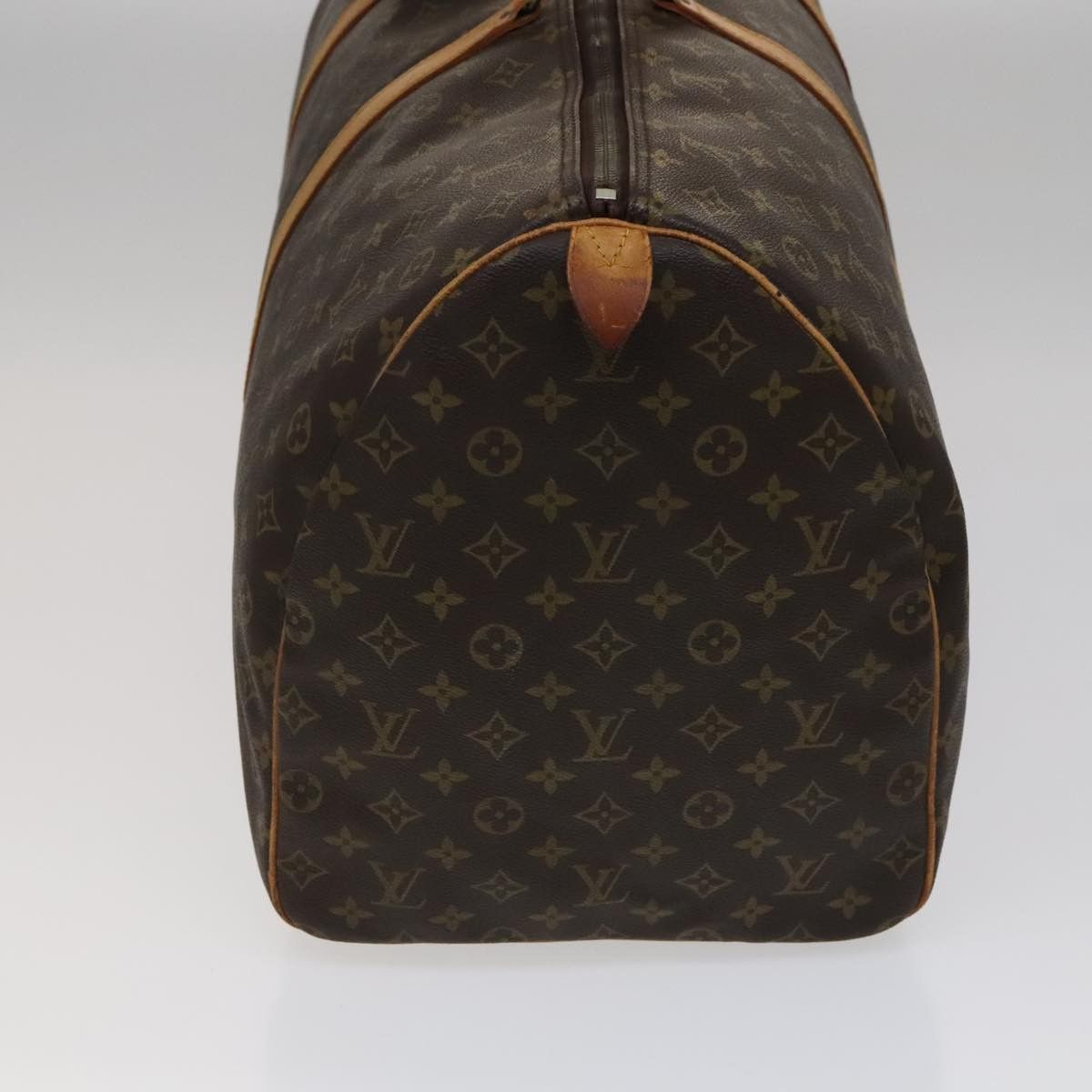 Louis Vuitton Keepall 60 Brown Canvas Travel Bag (Pre-Owned) Size ONE SIZE - 3 Thumbnail