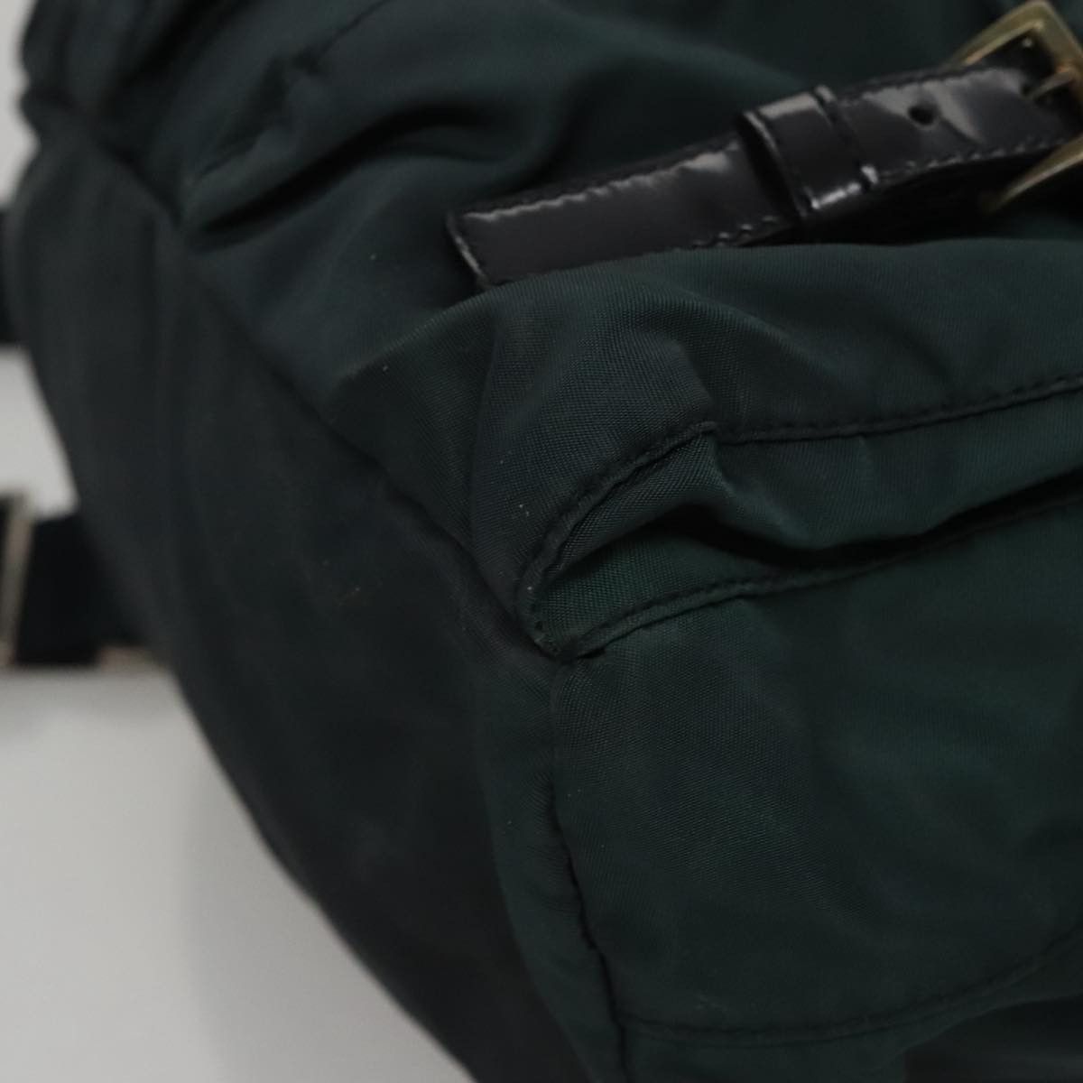 Prada Re-Nylon Green Synthetic Backpack Bag (Pre-Owned) Size ONE SIZE - 8 Thumbnail