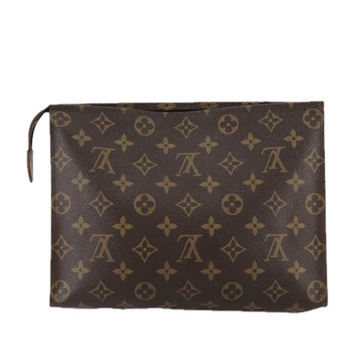 Louis Vuitton Trousse De Toilette Brown Canvas Clutch Bag (Pre-Owned) Size ONE SIZE - 2 Thumbnail