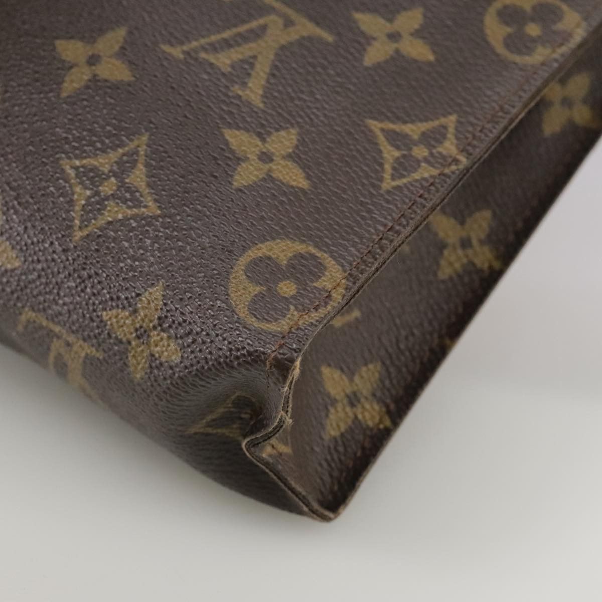 Louis Vuitton Trousse De Toilette Brown Canvas Clutch Bag (Pre-Owned) Size ONE SIZE - 8 Thumbnail