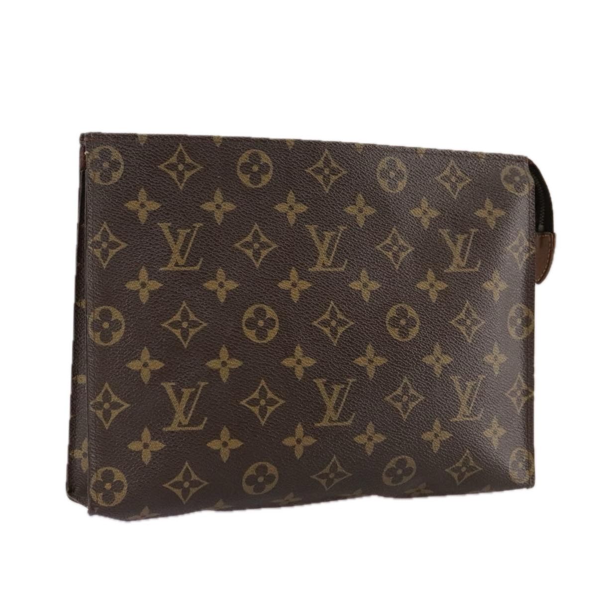 Louis Vuitton Trousse De Toilette Brown Canvas Clutch Bag (Pre-Owned) Size ONE SIZE - 13 Thumbnail
