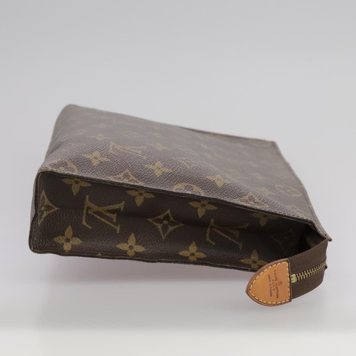Louis Vuitton Trousse De Toilette Brown Canvas Clutch Bag (Pre-Owned) Size ONE SIZE - 4 Thumbnail
