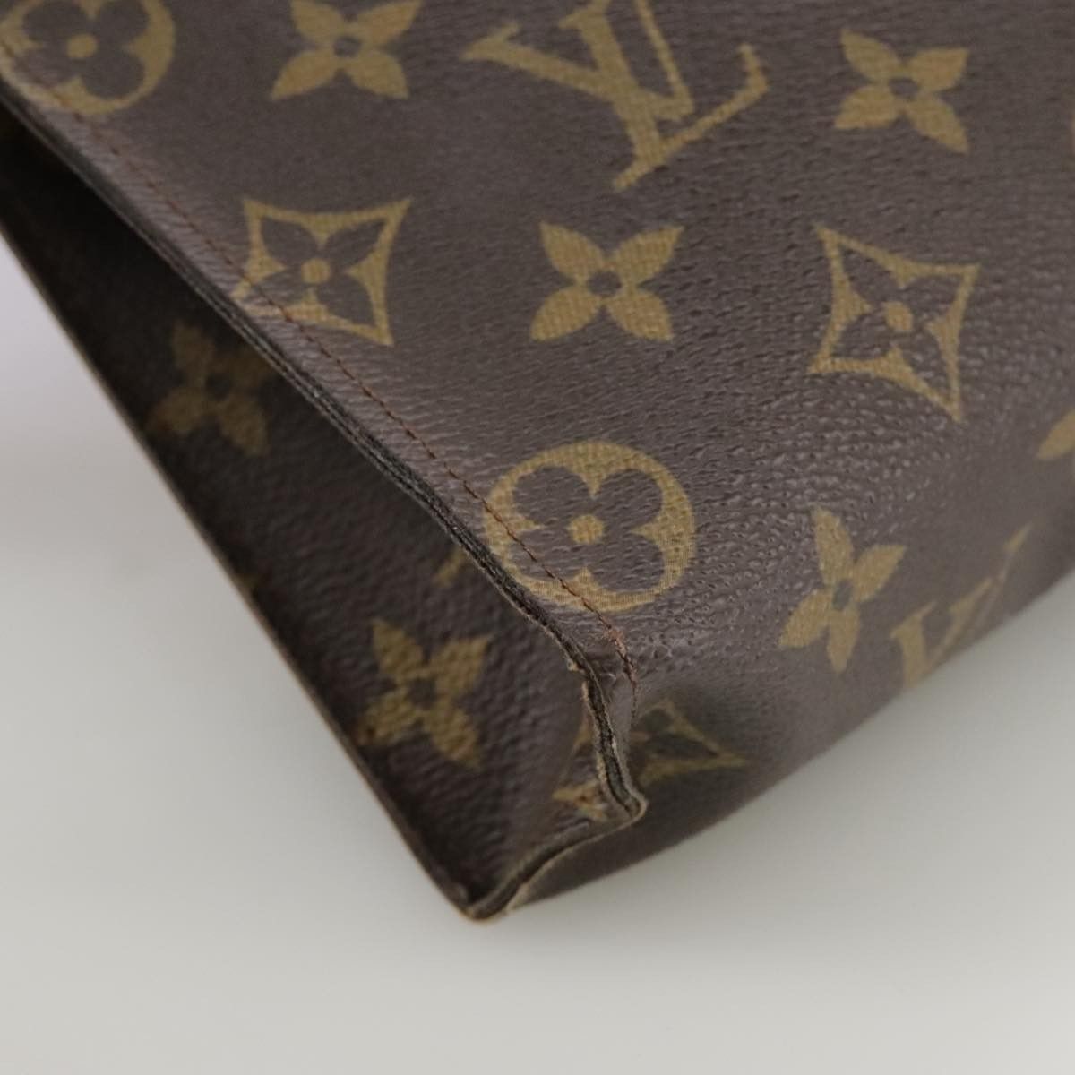 Louis Vuitton Trousse De Toilette Brown Canvas Clutch Bag (Pre-Owned) Size ONE SIZE - 5 Thumbnail