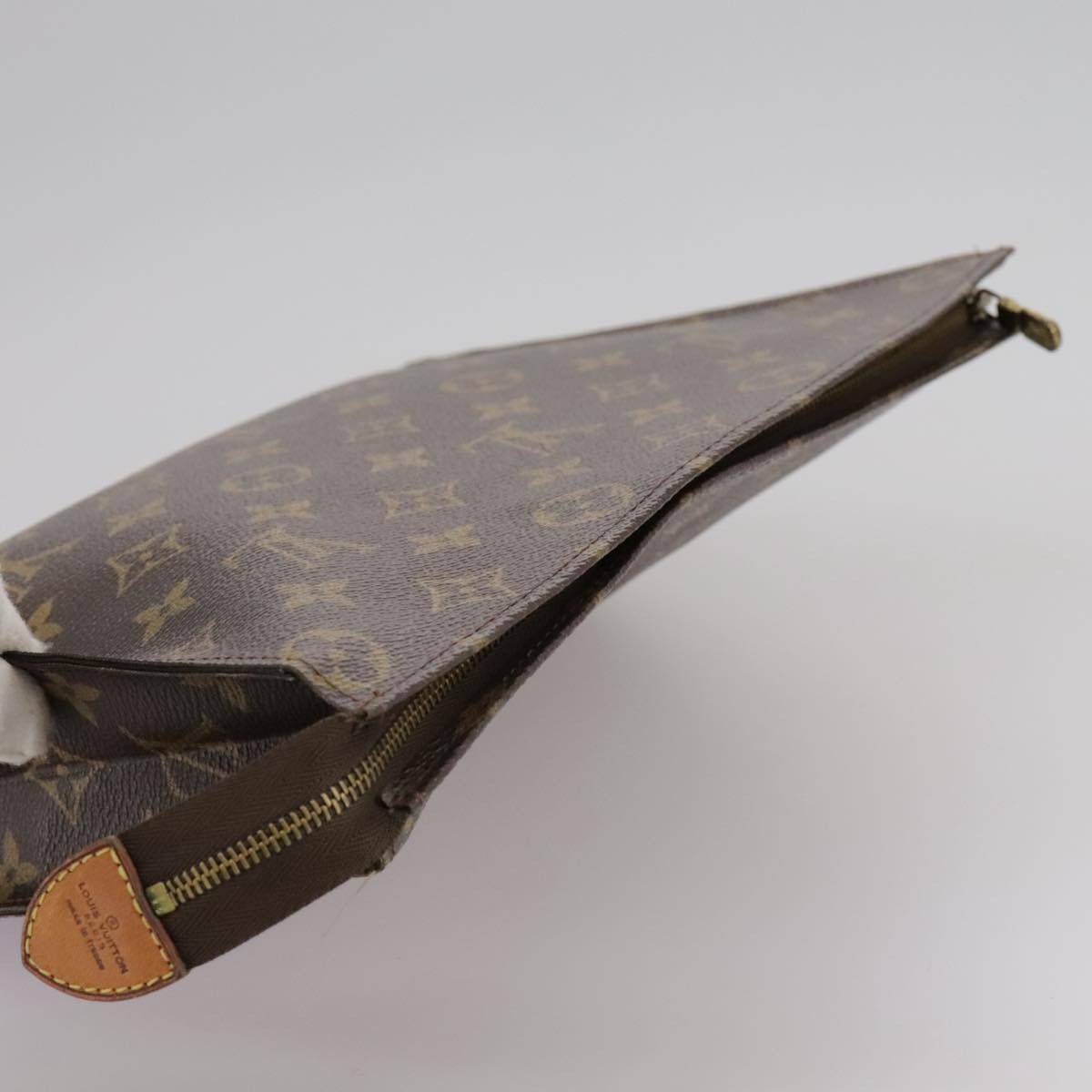 Louis Vuitton Trousse De Toilette Brown Canvas Clutch Bag (Pre-Owned) Size ONE SIZE - 14 Thumbnail