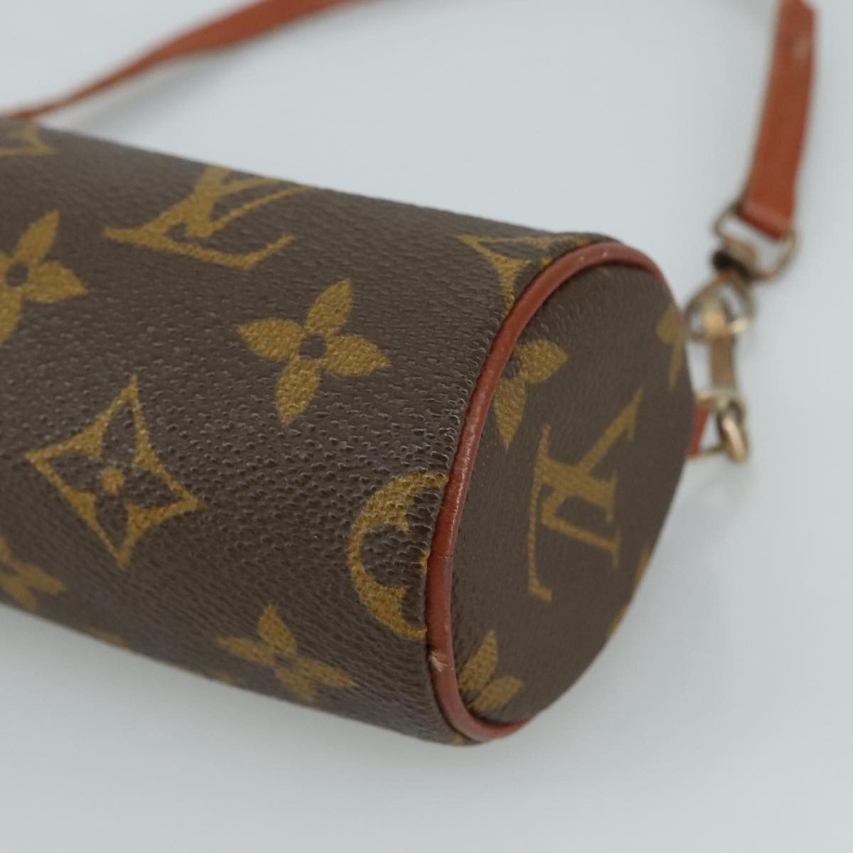 Louis Vuitton Papillon Brown Canvas Clutch Bag (Pre-Owned) Size ONE SIZE - 7 Thumbnail
