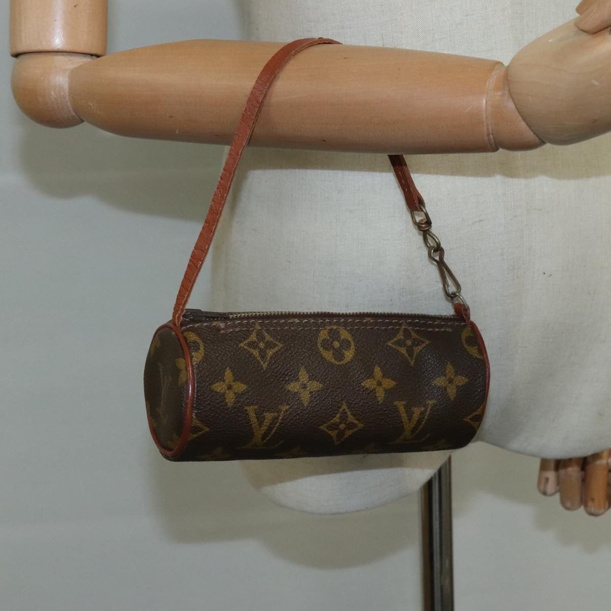 Louis Vuitton Papillon Brown Canvas Clutch Bag (Pre-Owned) Size ONE SIZE - 11 Thumbnail