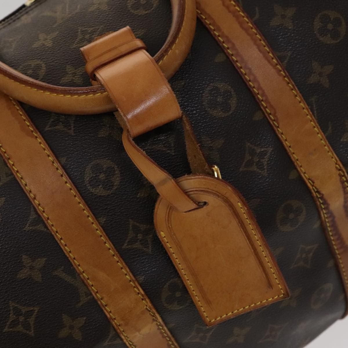 Louis Vuitton Keepall 55 Brown Canvas Travel Bag (Pre-Owned) Size ONE SIZE - 10 Thumbnail