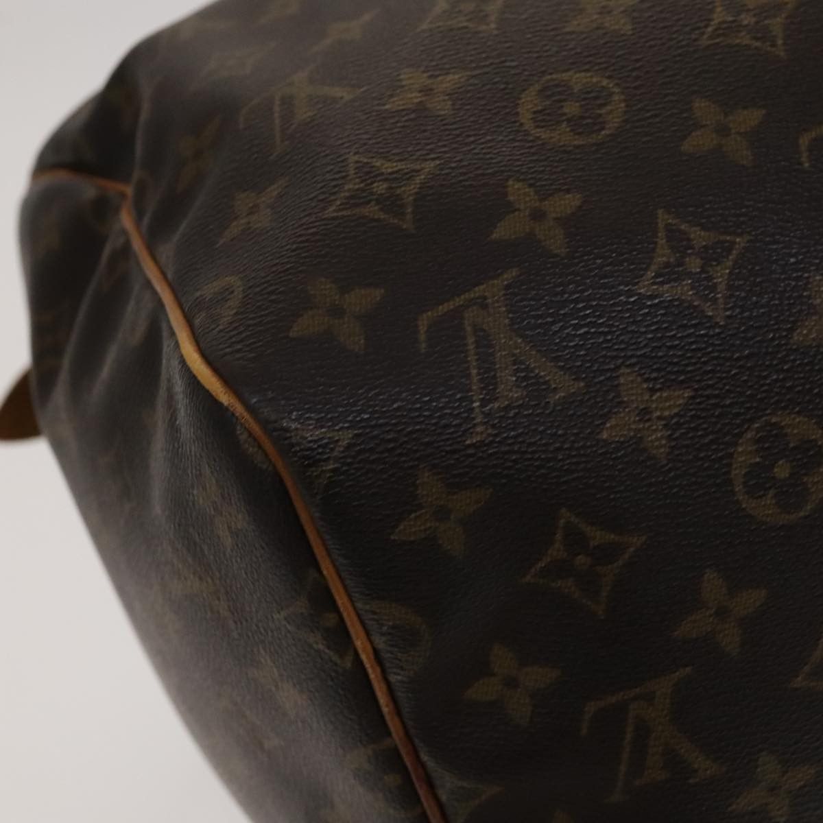Louis Vuitton Keepall 55 Brown Canvas Travel Bag (Pre-Owned) Size ONE SIZE - 15 Thumbnail