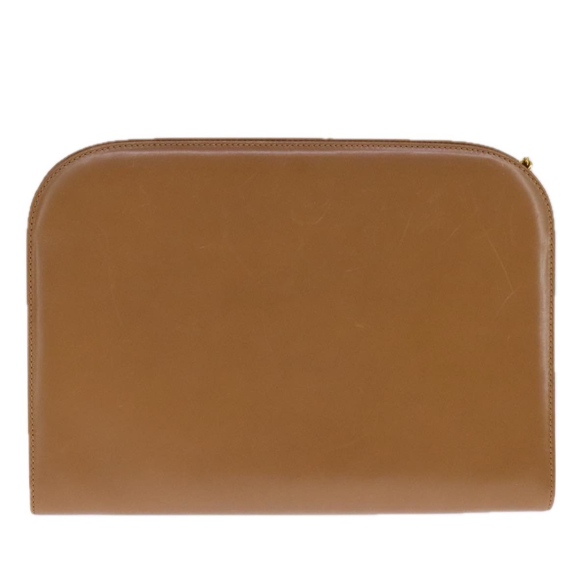 Salvatore Ferragamo Gancini Brown Leather Shoulder Bag (Pre-Owned) Size ONE SIZE - 2 Thumbnail
