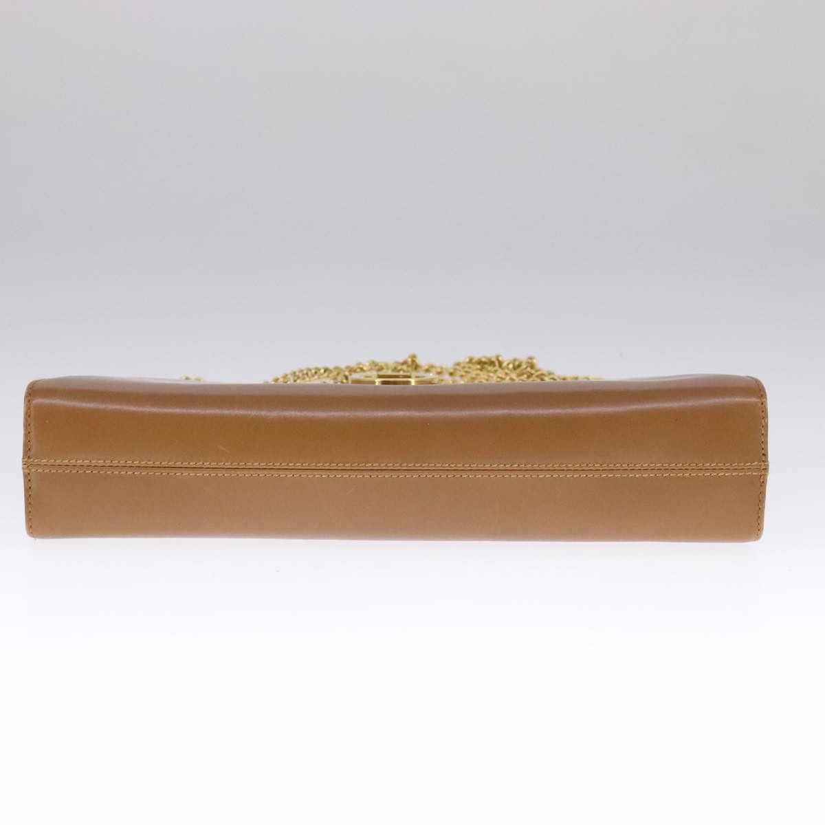 Salvatore Ferragamo Gancini Brown Leather Shoulder Bag (Pre-Owned) Size ONE SIZE - 17 Thumbnail