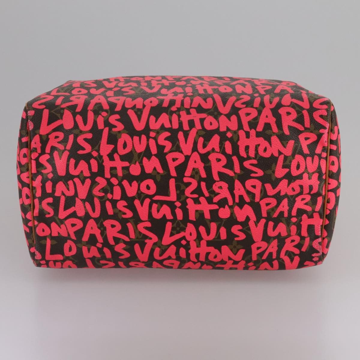 Louis Vuitton Speedy 30 Red Canvas Handbag (Pre-Owned) Size ONE SIZE - 18 Thumbnail