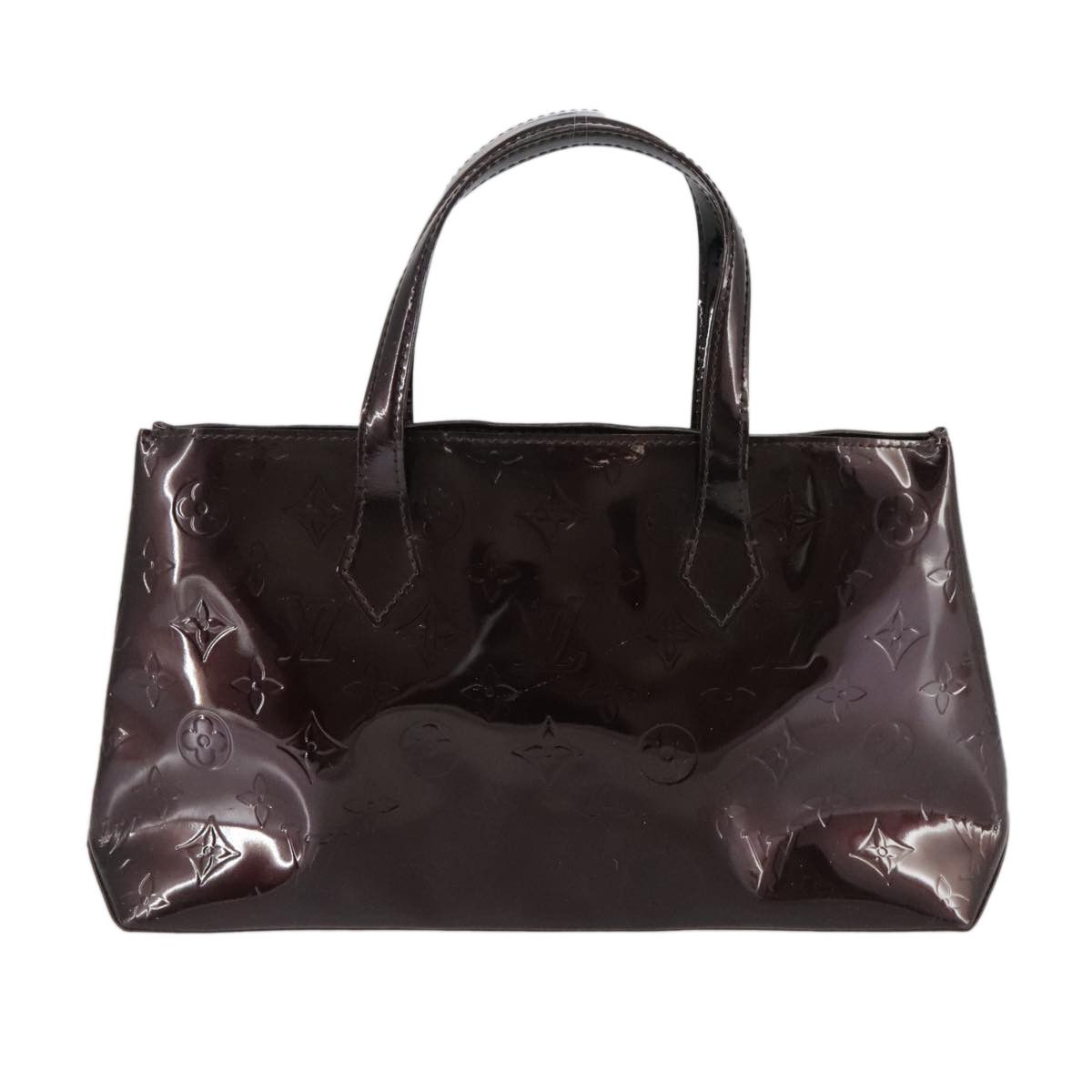 Louis Vuitton Wilshire Burgundy Patent Leather Handbag (Pre-Owned) Size ONE SIZE - 2 Thumbnail