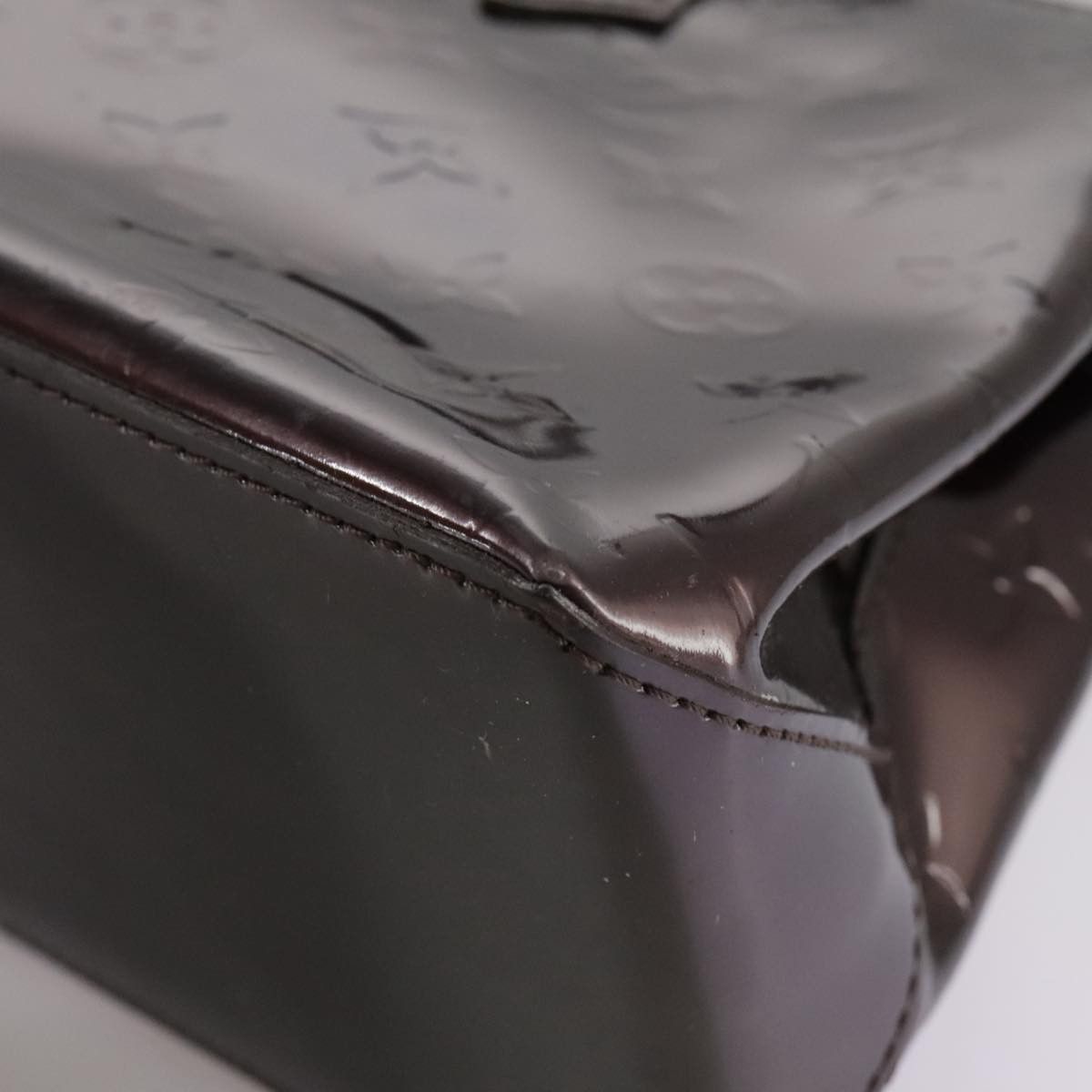 Louis Vuitton Wilshire Burgundy Patent Leather Handbag (Pre-Owned) Size ONE SIZE - 8 Thumbnail