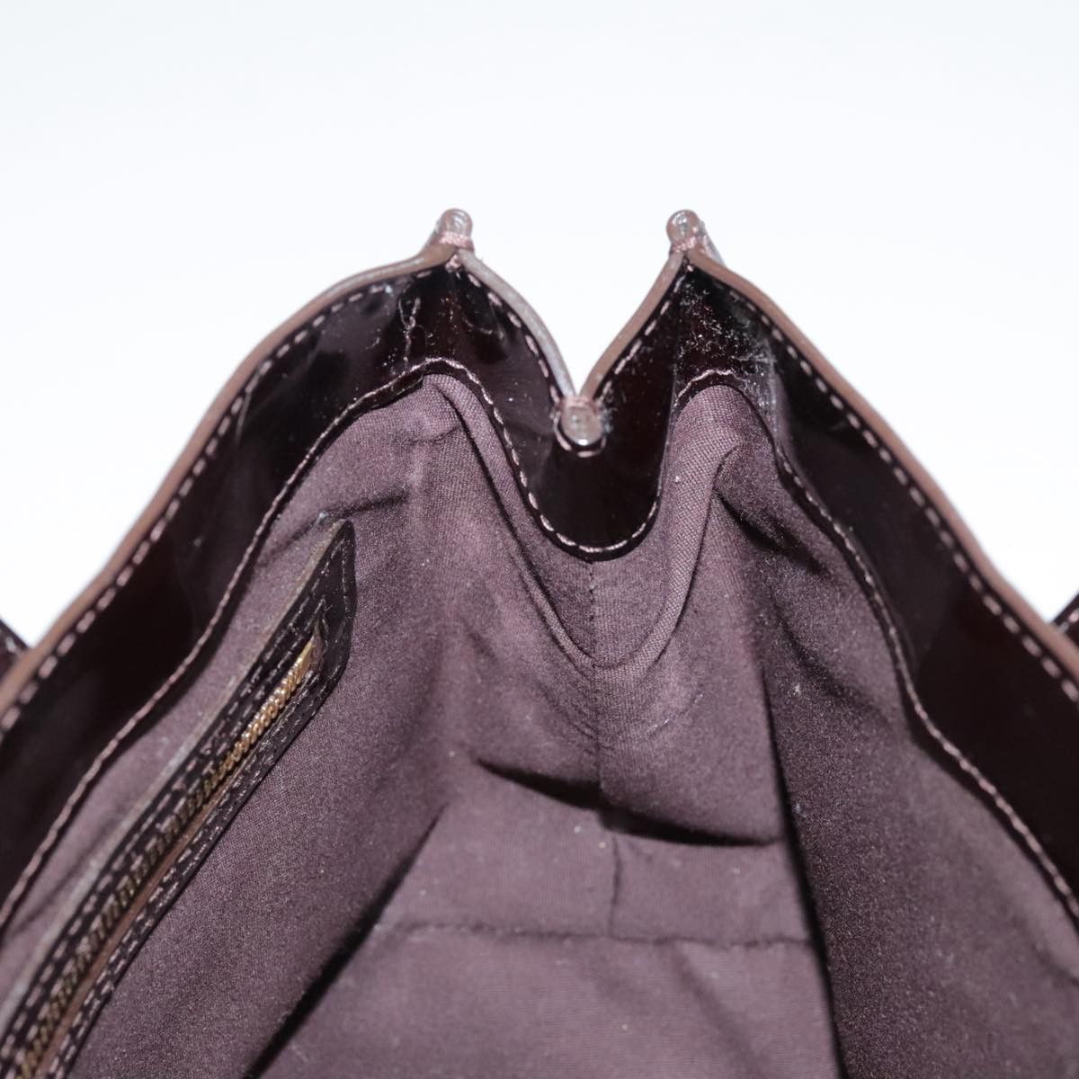 Louis Vuitton Wilshire Burgundy Patent Leather Handbag (Pre-Owned) Size ONE SIZE - 20 Thumbnail