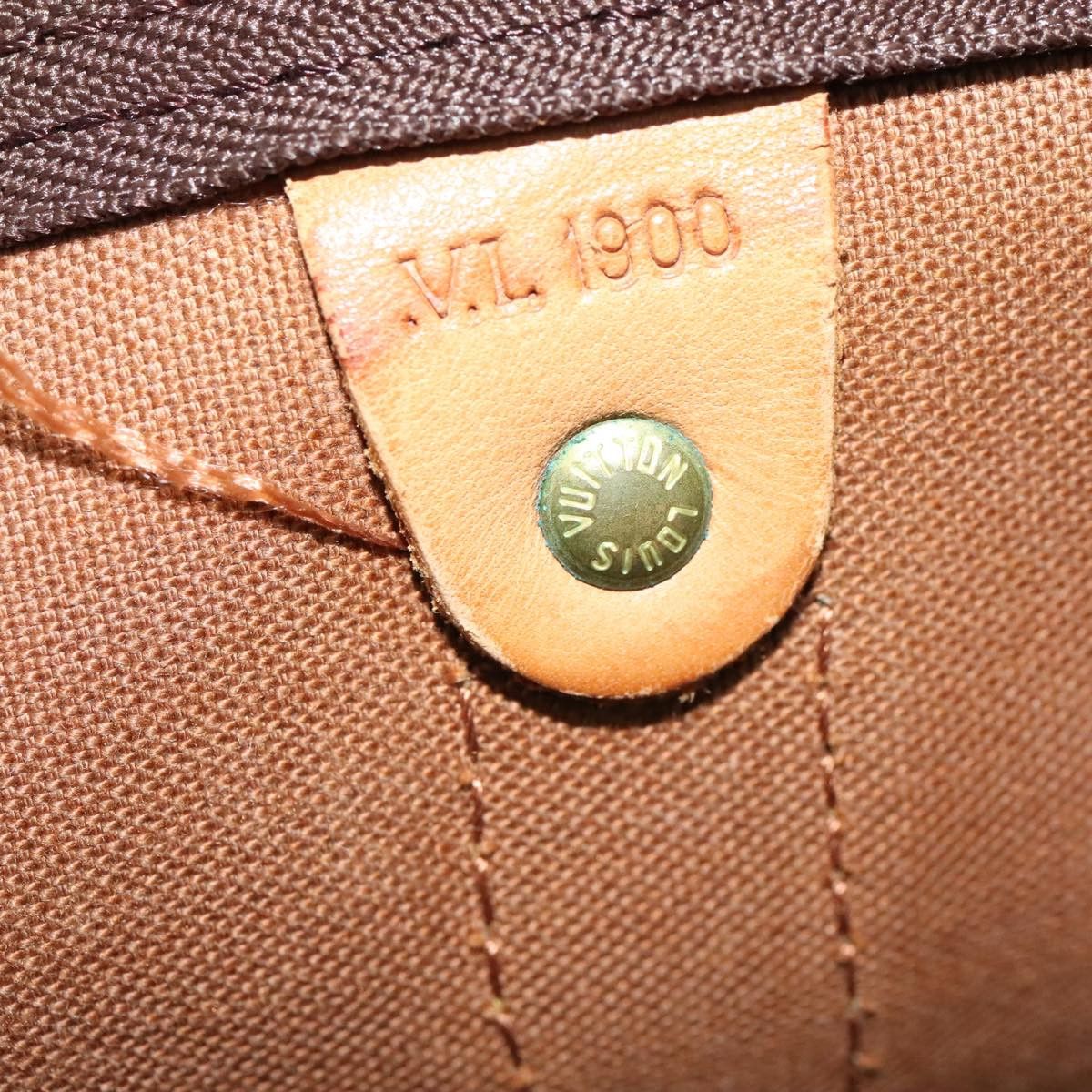 Louis Vuitton Keepall Bandoulière 60 Brown Canvas Travel Bag (Pre-Owned) Size ONE SIZE - 9 Thumbnail