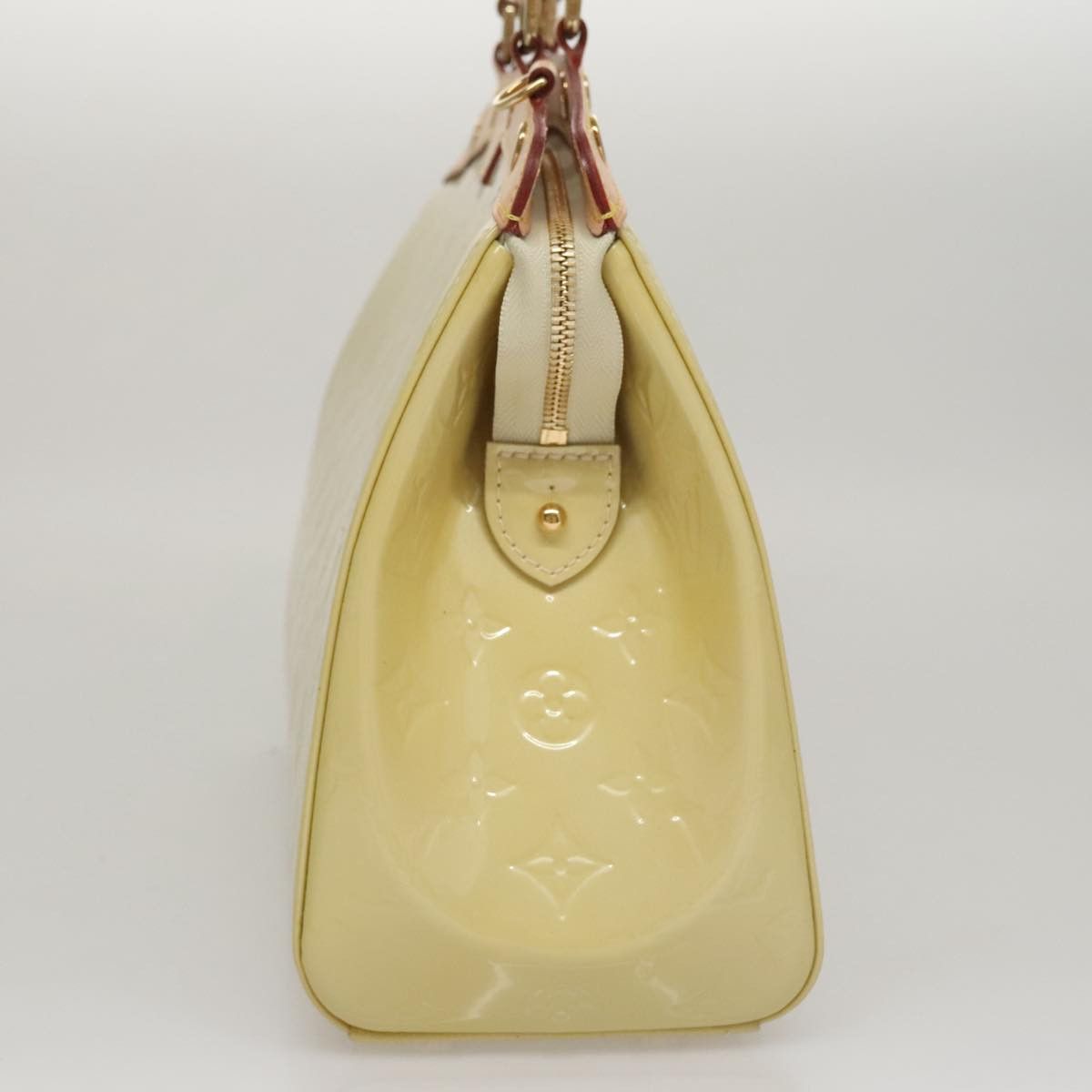 Louis Vuitton Blair Beige Patent Leather Handbag (Pre-Owned) Size ONE SIZE - 3 Thumbnail