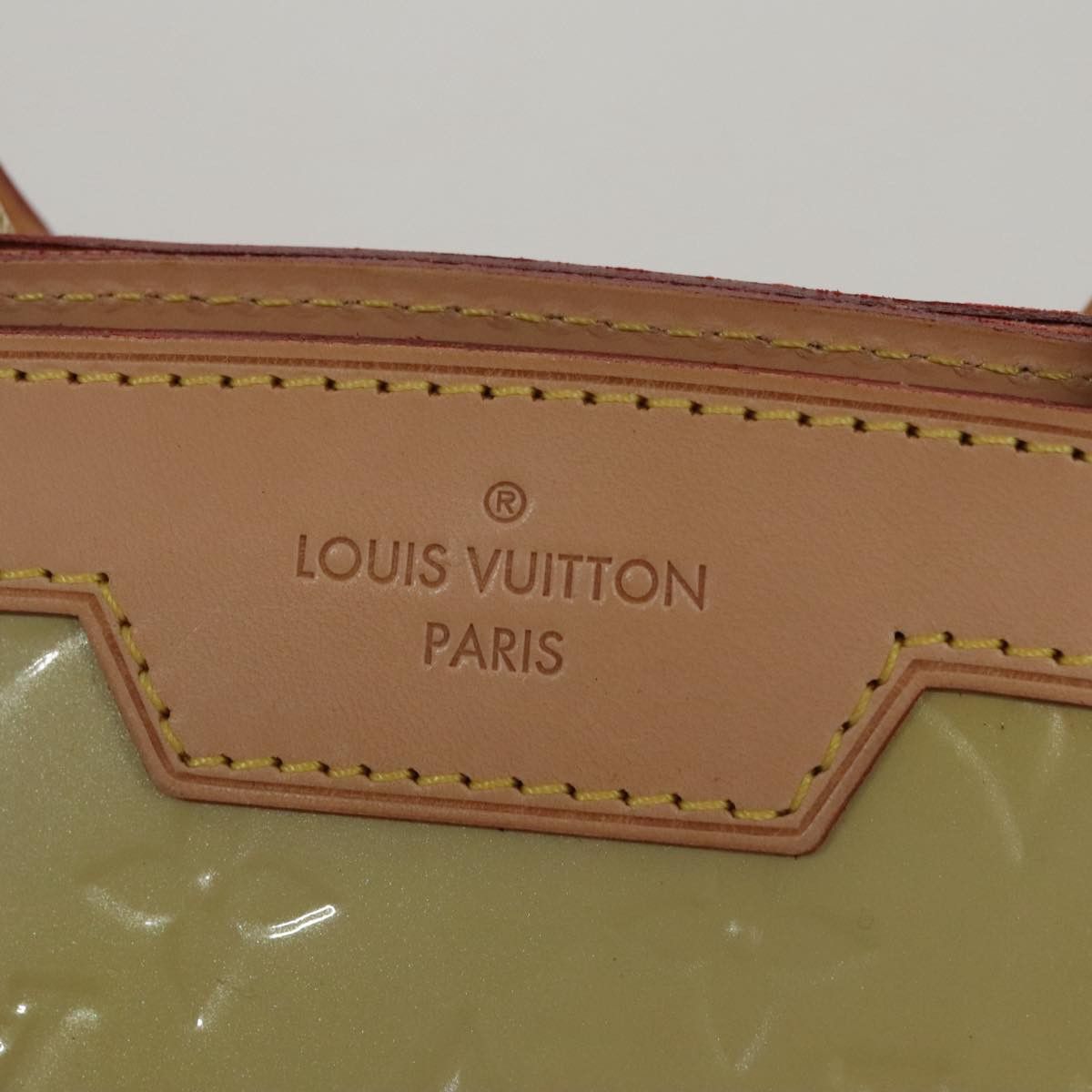 Louis Vuitton Blair Beige Patent Leather Handbag (Pre-Owned) Size ONE SIZE - 15 Thumbnail
