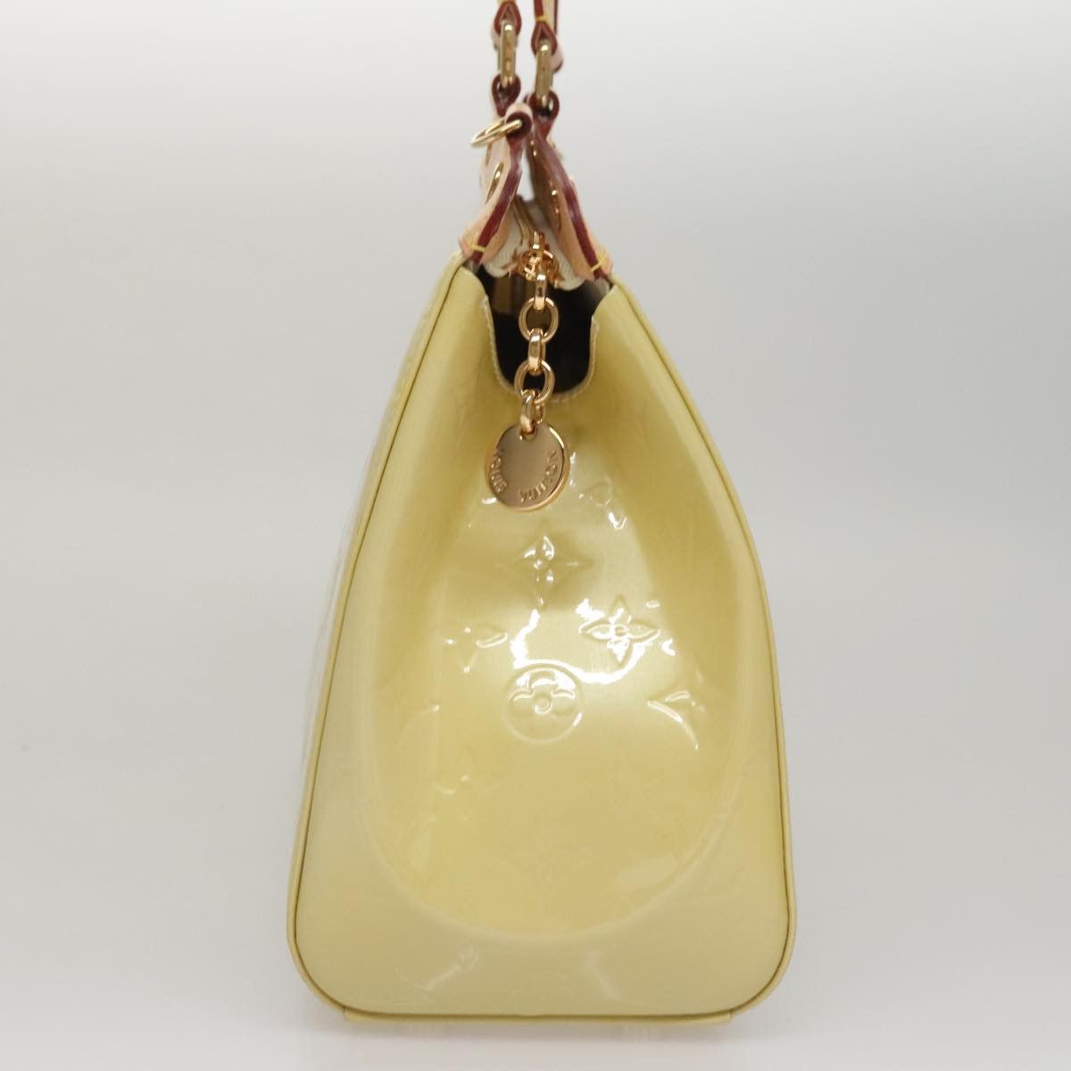 Louis Vuitton Blair Beige Patent Leather Handbag (Pre-Owned) Size ONE SIZE - 4 Thumbnail