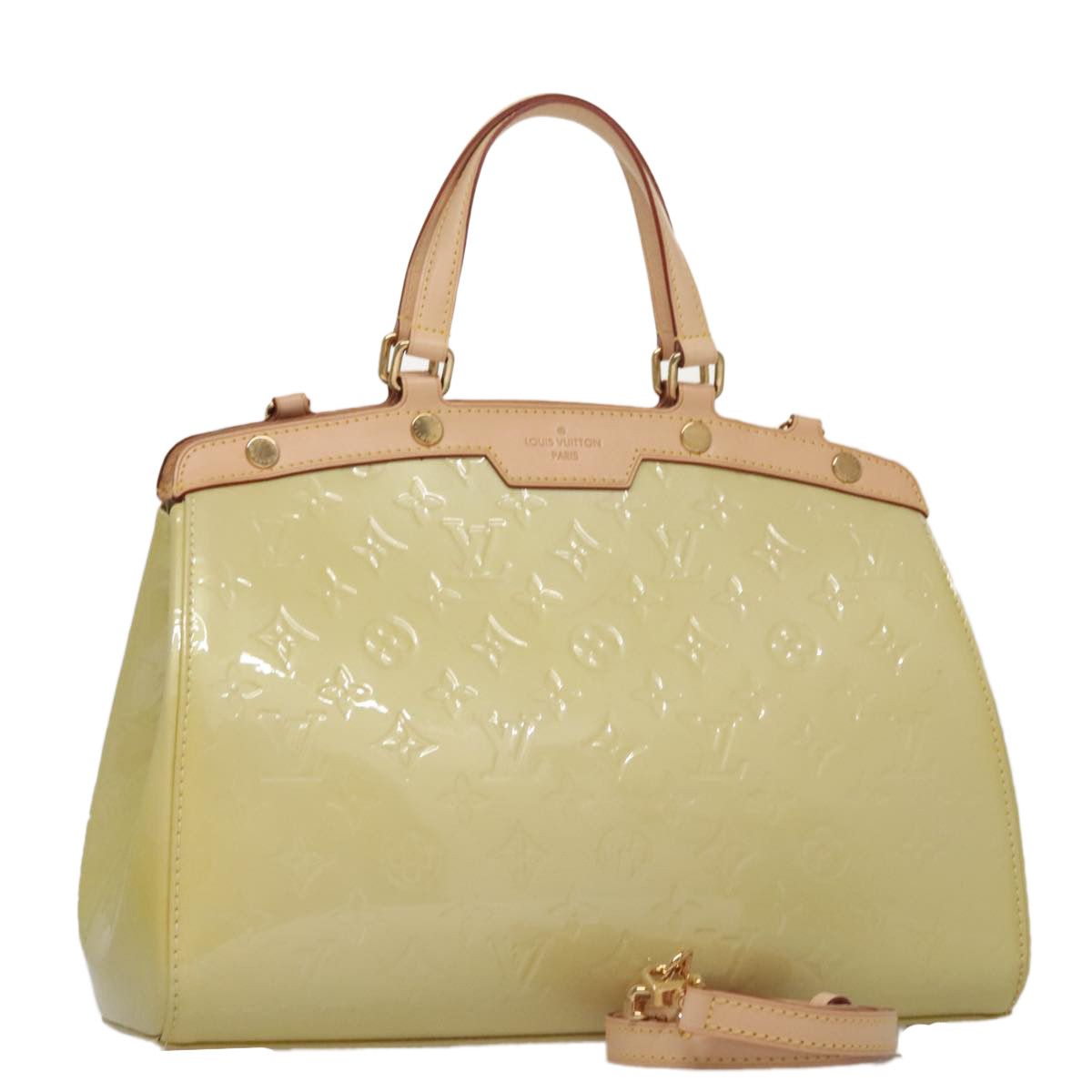 Louis Vuitton Blair Beige Patent Leather Handbag (Pre-Owned) Size ONE SIZE - 18 Thumbnail