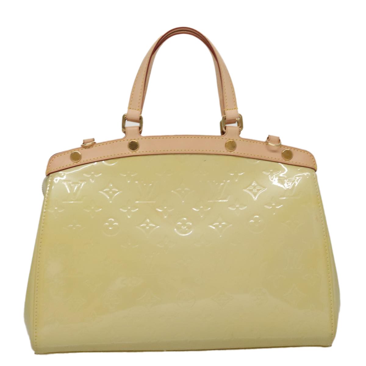 Louis Vuitton Blair Beige Patent Leather Handbag (Pre-Owned) Size ONE SIZE - 2 Thumbnail