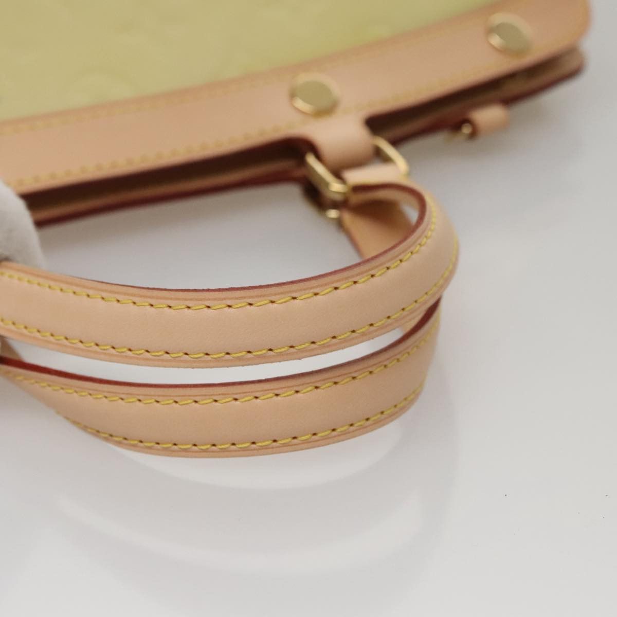 Louis Vuitton Blair Beige Patent Leather Handbag (Pre-Owned) Size ONE SIZE - 5 Thumbnail