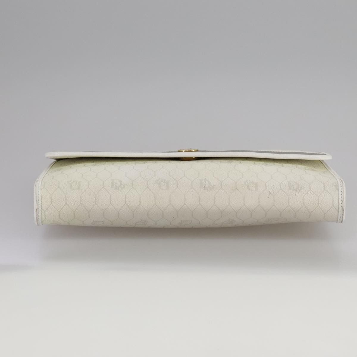 Dior Honeycomb White Canvas Shoulder Bag (Pre-Owned) Size ONE SIZE - 17 Thumbnail
